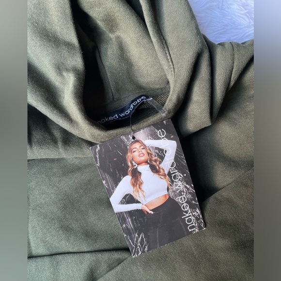 Naked wardrobe Cropped Hoodie 💚 - Picture 5 of 7